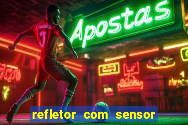 refletor com sensor noturno como instalar