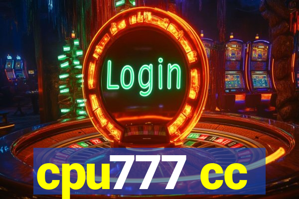 cpu777 cc