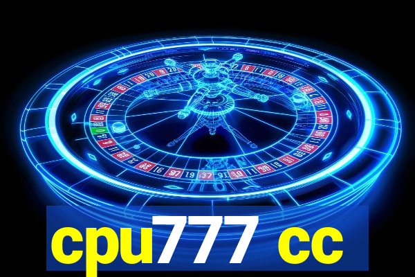 cpu777 cc