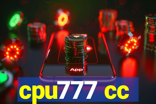 cpu777 cc