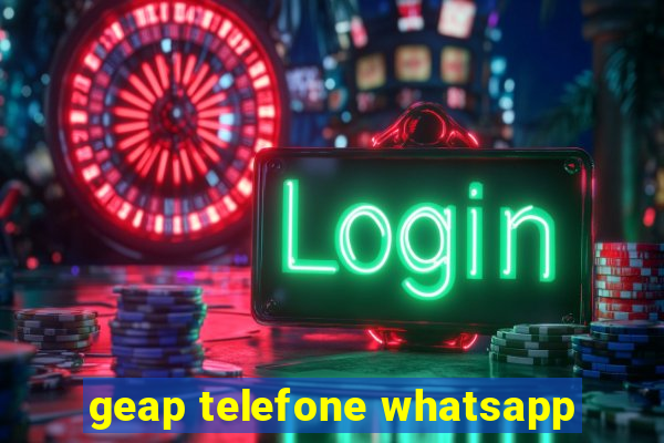 geap telefone whatsapp