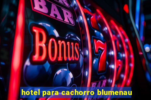 hotel para cachorro blumenau