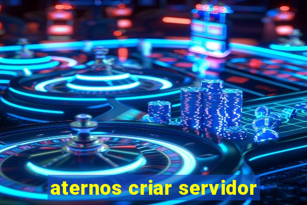 aternos criar servidor