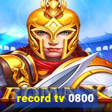 record tv 0800