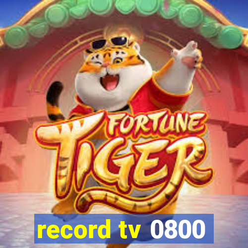 record tv 0800