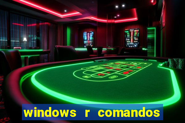 windows r comandos para limpar