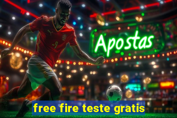 free fire teste gratis