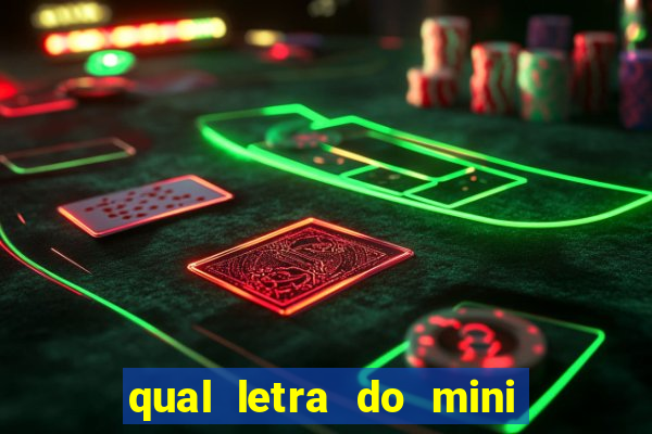 qual letra do mini dolar hoje