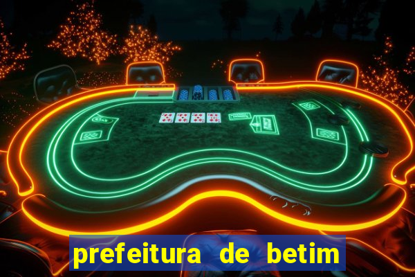 prefeitura de betim contracheque online