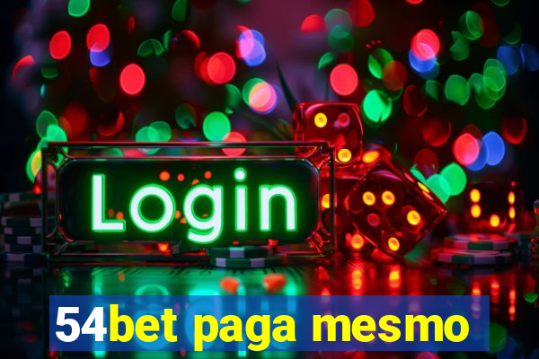 54bet paga mesmo