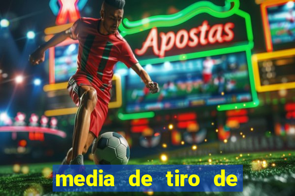 media de tiro de meta por jogo