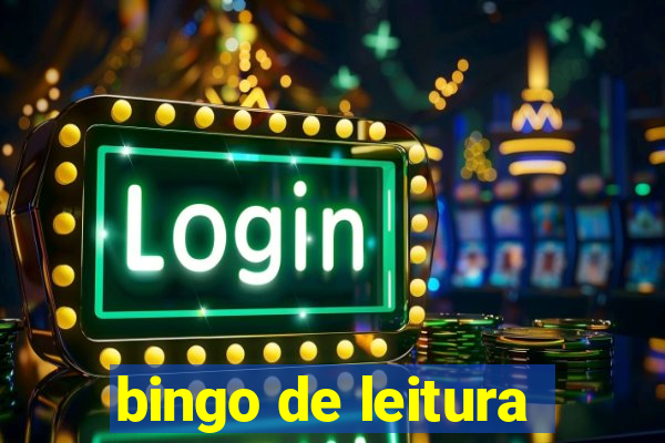 bingo de leitura