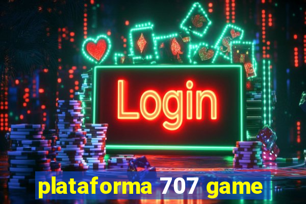 plataforma 707 game