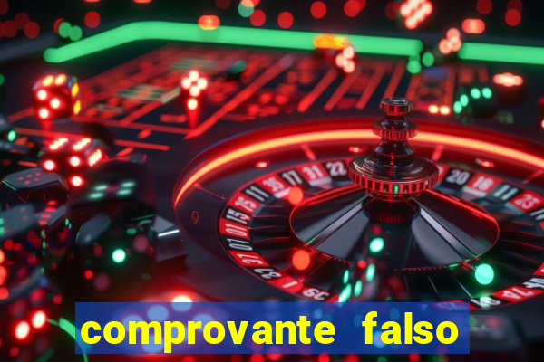 comprovante falso de 50 reais