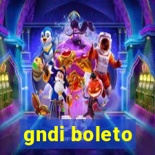 gndi boleto