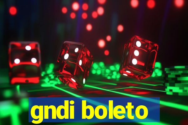 gndi boleto