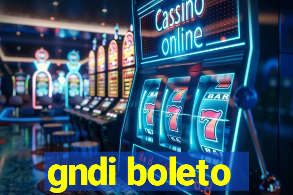 gndi boleto