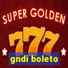 gndi boleto