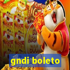 gndi boleto