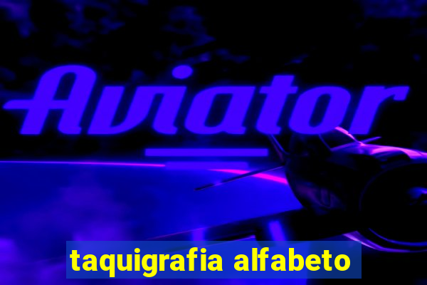 taquigrafia alfabeto