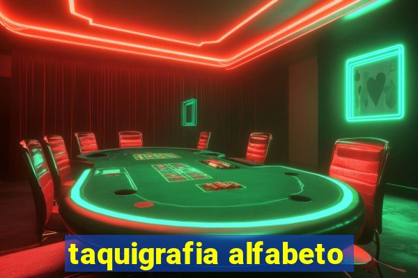 taquigrafia alfabeto