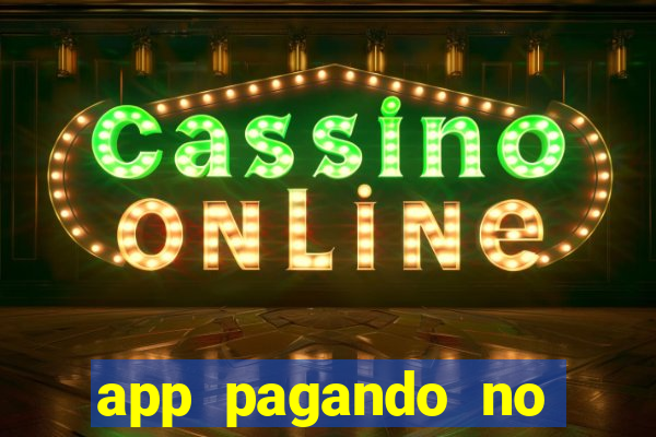 app pagando no cadastro via pix