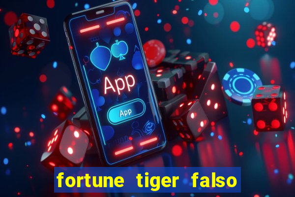 fortune tiger falso para brincar