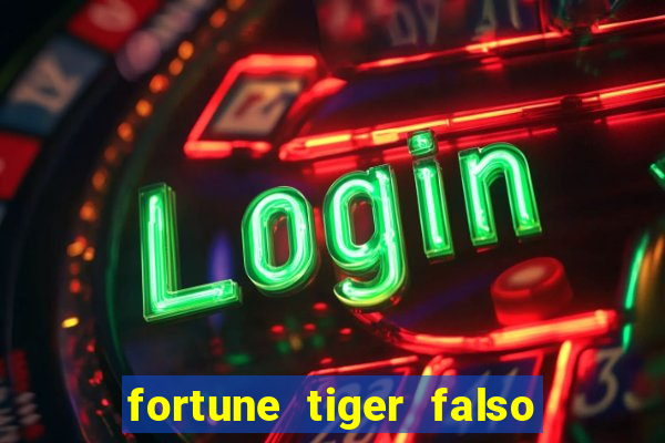 fortune tiger falso para brincar