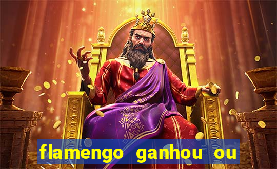 flamengo ganhou ou perdeu hoje