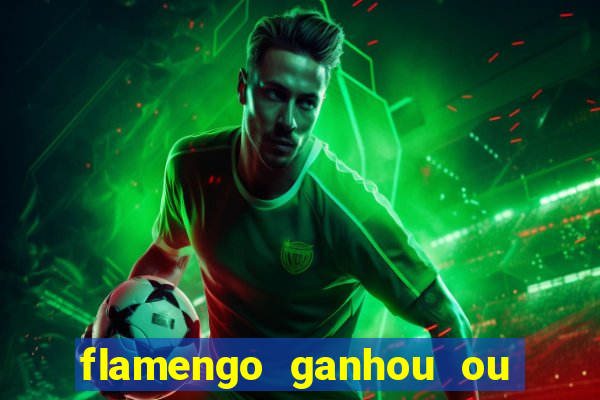 flamengo ganhou ou perdeu hoje