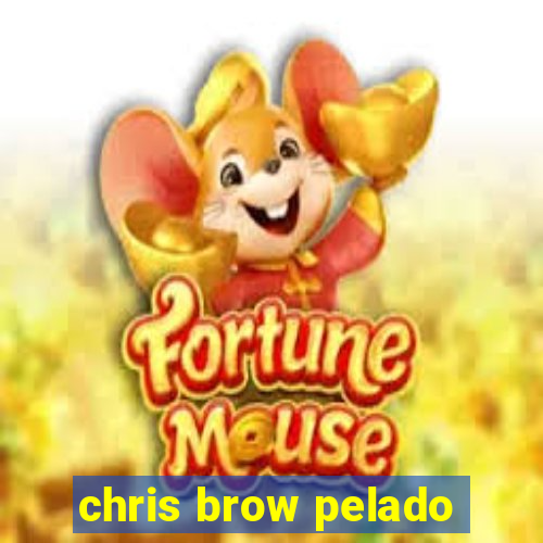 chris brow pelado