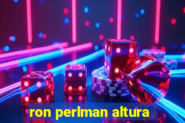 ron perlman altura