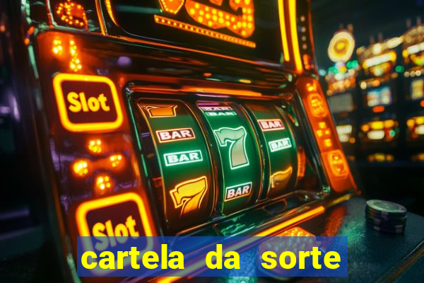 cartela da sorte time de futebol que mais saem