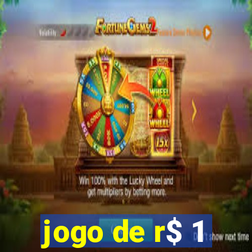 jogo de r$ 1