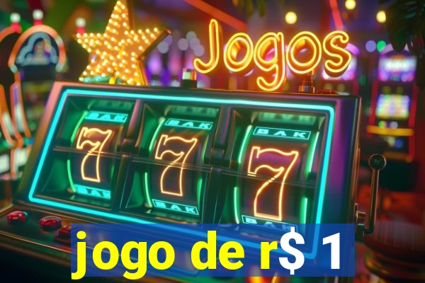 jogo de r$ 1