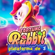 plataforma de 3 reais jogo