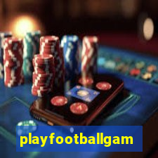 playfootballgames