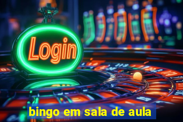 bingo em sala de aula