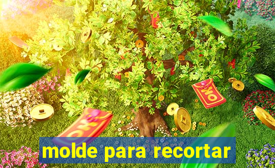 molde para recortar