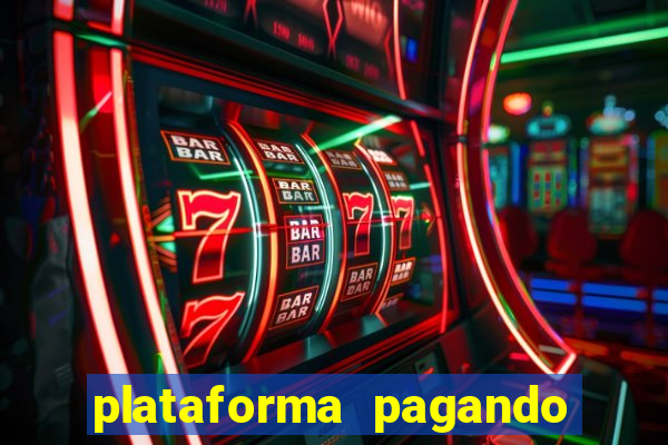 plataforma pagando bonus no cadastro