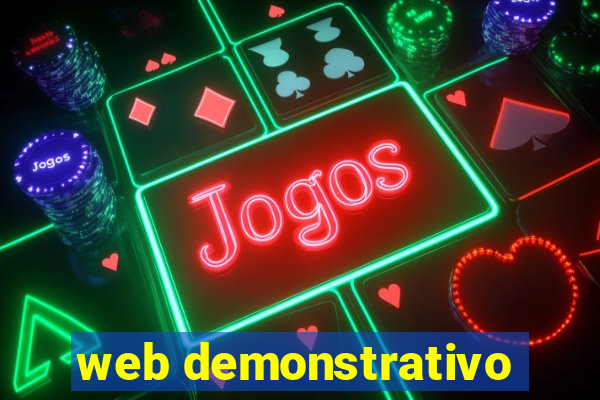 web demonstrativo