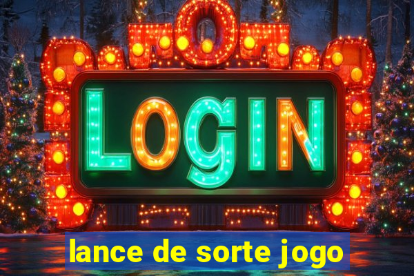 lance de sorte jogo