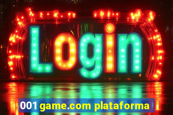 001 game.com plataforma