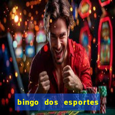 bingo dos esportes para imprimir