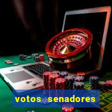 votos senadores impeachment moraes