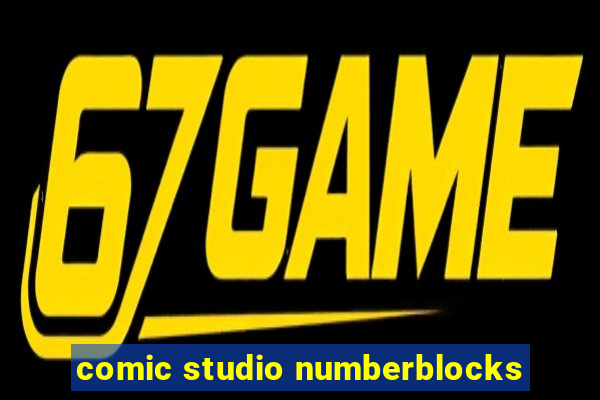 comic studio numberblocks