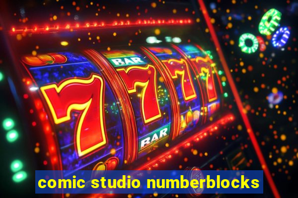 comic studio numberblocks