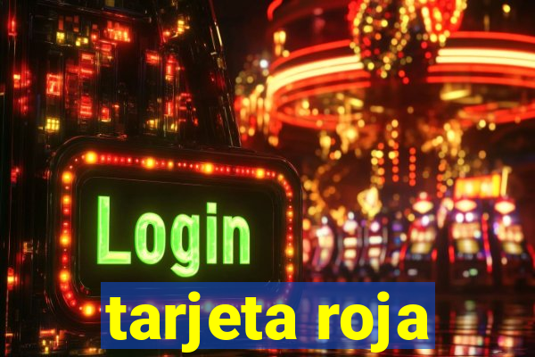 tarjeta roja