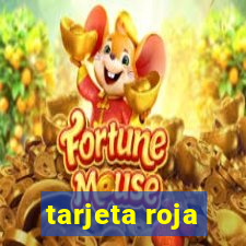 tarjeta roja