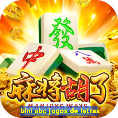 bini abc jogos de letras